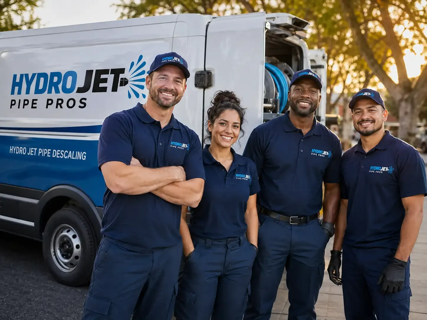 Hydro Jet Pipe Descaling Company in Hye, TX